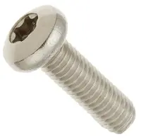 Stainless 18 8 Machine Screw, 6 Lobe Pan Head (Inch)