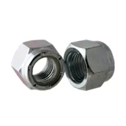 HEX LOCKNUT NYLON INSERT ZINC CR-3 (305)