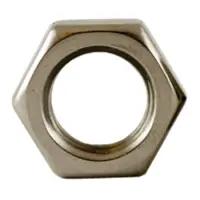 Hex Jam Nut, Stainless Steel 18 8 (Inch)