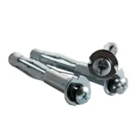 Hollow Wall Anchor, Pan Head Phillips Slotted Combo, Zinc CR+3 (Inch)