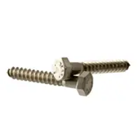 Hex Lag Screws Stainless Steel 18 8 Inch