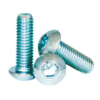 Button Socket Cap, Iso 7380, 12.9, Mechanical Zinc CR+3 (Metric)