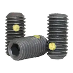 CUP-PT SOCKET SET SCREW ALLOY BLACK NYLON PELLET (281)