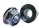 Metric Flange Nuts