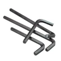 Hex Keys 8650 Alloy, Short Arm, Plain (India) (Inch)