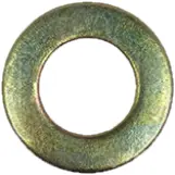 Flat Washer, Din 125A, 140 Hv, Zinc-Yellow CR+6 (Metric)