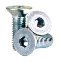 Flat Socket Cap, Din 7991, 12.9, Mechanical Zinc CR+3 (Metric)
