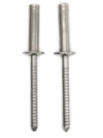 Stainless 304/Stainless 420 Grooved Dome Closed-End Blind Rivets