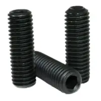 Cup Point Socket Set Screws, Thermal Black Oxide, Alloy (Inch)