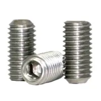 Cup-Pt Socket Set Screw, Stainless 18-8