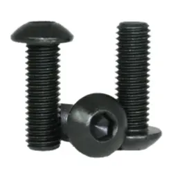 BUTTON SOCKET CAP SCREW ALLOY BLACK (701)