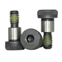 SOCKET SHOULDER SCREW ALLOY BLACK NYLON PATCH (225)