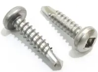 Self Drilling Screw, Stainless 410  (Inch)