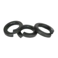 Split Lock Washer, Heavy, Thru Hardened, Plain (India) (Inch)
