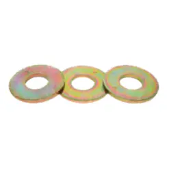 USS FLAT WASHER THRU HARDENED ZINC-YELLOW (IMPORT) (353)