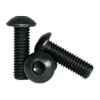 Button Socket Cap, ISO 7380, 12.9, Thermal Black Oxide, Alloy (Metric)
