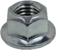 Hex Flange Locknut, Prevailing Torque, Din 6927, Cl 8, Zinc CR+3 (Metric)