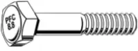 Hex Cap Screw, Asme, 8.8, Plain (Metric)