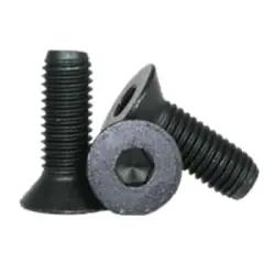 FLAT SOCKET CAP SCREW ALLOY BLACK (721)