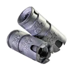 EXPANSION SHIELD SINGLE ZINC ALLOY (264)