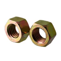 Hex Nut, Grade 8, Zinc Yellow CR+6 (Inch)