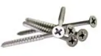 Deck Screws, Phillips Bugle, Type S, Dacrotized, Low Carbon (Inch)