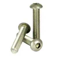 Button Socket Cap, Iso 7380, Stainless A4 (Metric)