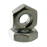 Hex Machine Screw Nut, Zinc CR+3 (Inch)
