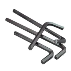 HEX KEY 6150 SHORT ARM (IMPORT) BLACK (511)