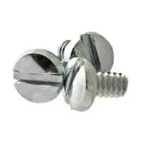 Machine Screw Binder Undercut Slotted Zinc cr 3 Inch