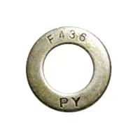 F436 Structural Flat Washer, Plain, Medium Carbon (Import) (Inch)