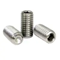Cup Point Socket Set Screws, Stainless Steel 18 8 (Inch)