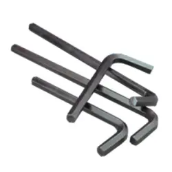 HEX KEY 6150 SHORT ARM (IMPORT) BLACK (513)