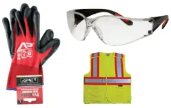 Gloves-Glasses-Safety