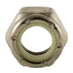 S.S.18-8 HEX LOCKNUT NYLON INSERT (310)