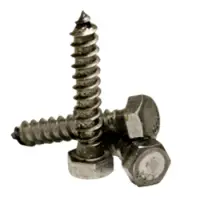Hex Lag Screws Plain Low Carbon Inch